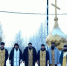 Освящение куполов на Архиерейском подворье - Салехардская епархия